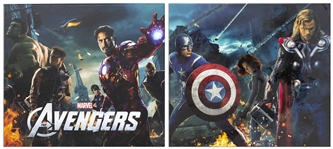 Stan Lee Signed ''The Art of the Avengers'' Coffee Table Book -- Also Signed by 7 Members of Superhero Squad Including Chris Hemsworth & Chris Evans
